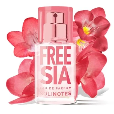 Immagine di Solinotes Freesia profumo da donna, Eau de Parfum, floreale e lenitivo, regalo perfetto per lei, 15 ml