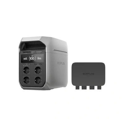 Immagine di EcoFlow caricabatterie per alternatore da 800 W 3 in 1 con DELTA Plus, CC rapido, mantenitore di carica della batteria del veicolo, 1kWh 1,3 ore(power bank inclusa)