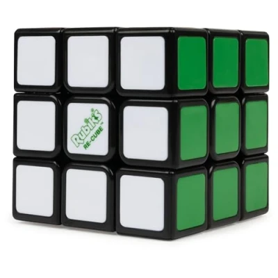 Immagine di RUBIKS Cube Re 3x3 Rompicapo magico del cubo di Rubik Puzzle 100% riciclato con abbinamento colori Classic Problem Solving Giocattolo per bambini dai 8 anni in su