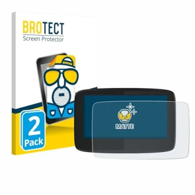 Immagine di brotect Pellicola Protettiva Opaca per TomTom GO 620 Anti Riflesso (2 Pezzi)