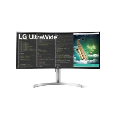Immagine di LG Electronics UltraWide 35WN75CP W Monitor da 35&quot; Ultra Ampio Curvo, risoluzione UWQHD (3440 x 1440), 5ms 100Hz,HDR 10,sRGB 99%, AMD FreeSync, inclinabile, Regolabile Altezza, USB C (90 W),