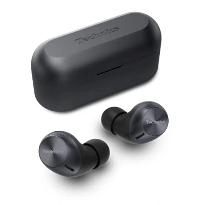 Immagine di Technics EAH AZ40 Cuffie Wireless In Ear, Auricolari Bluetooth, con Tecnologia JustMyVoiceTM, Durata della Batteria di 25 Ore, Nero