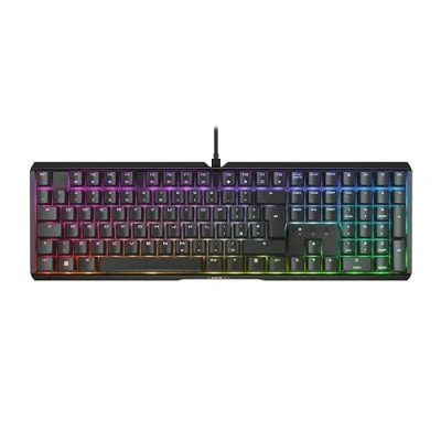 Immagine di CHERRY XTRFY MX 3.1, Tastiera da gaming meccanica, Layout per il Regno Unito (QWERTY), Illuminazione RGB, Alloggiamento in alluminio, USB A, Interruttori MX2A RED, colore nero