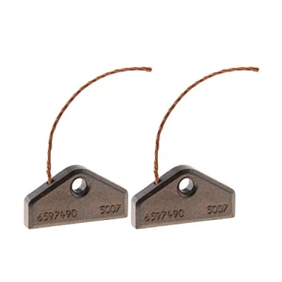Immagine di Create idea Coppia di spazzole motore in carbonio per asciugatrice 30 x 16 4 mm, compatibili con Miele 5153702 4490382 6597490 5007 rame