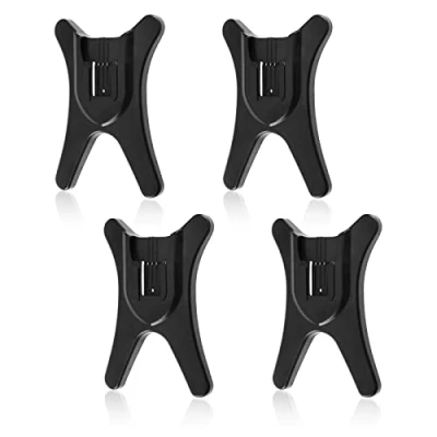 Immagine di Supporto Flash per fotocamera da 4 pezzi Speedlight Hot Shoe Mount Stand con filettatura 1/4&quot; in metallo Compatibile Canon Nikon Sigma