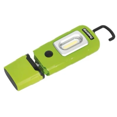 Immagine di SEALEY LED3601G Lampade a mano LED 300, 100 3.7 con batteria ricaricabile, magnete