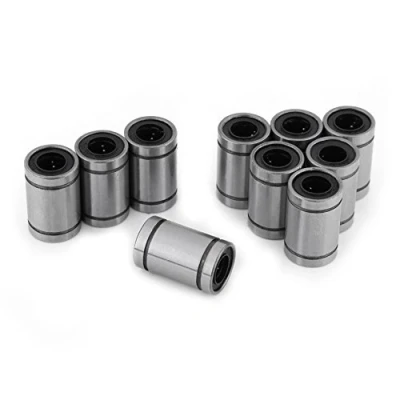 Immagine di Cuscinetti lineari, 10 pz LM8UU 8mm movimento lineare cuscinetto a sfere boccola per Rod 3D parti CNC stampante