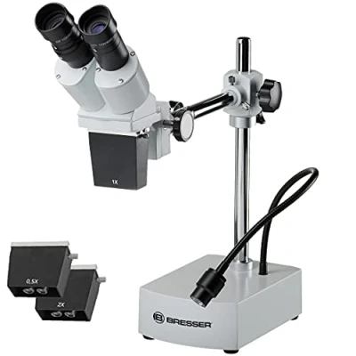 Immagine di Bresser Optik Biorit ICD CS 5x 20x Auflicht LED (30.5) Microscopio stereoscopico Binoculare 20 x Luce riflessa