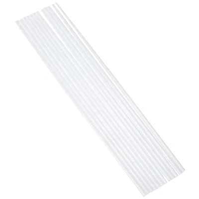Immagine di Decora 9260155 Pioli per Torte, Polipropilene, Bianco, Acciaio Inossidabile, 12 Pezzi Ø 0,4 MM X 30 CM