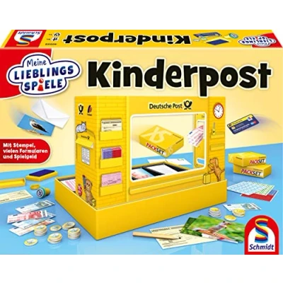 Immagine di Schmidt Spiele 40555 Postino per Bambini, Gioco I Miei Giochi Preferiti, Multicolore