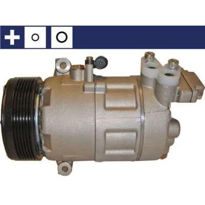 Immagine di MAHLE ORIGINAL ACP 343 000S Compressore Aria Condizionata CSV613C 12 PAG 46 R 134a con anello tenuta BMW: 3 Sedan, Coupe, Z4 Roadster