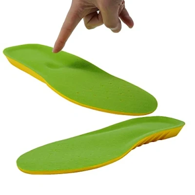 Immagine di Happystep Largo Solette in Memory Foam PU Inserti per Scarpe Comfort Assorbimento Degli Urti, Imbottitura Ortopediche Supporto di Arco Suole Interne, Ammortizzazione Donna e Uomo (39,5 42 EU)
