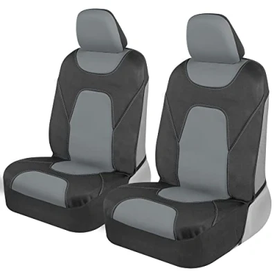 Immagine di Motor Trend OS274 AquaShield Coprisedili anteriori in neoprene impermeabile a 3 strati con design moderno, universali, adatti per auto, camion, furgoni, SUV