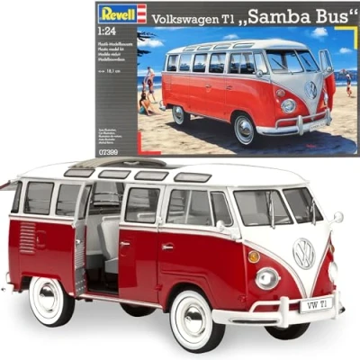Immagine di Automodello in kit da costruire Revell 07399 VW T1 Samba Bus 1:24