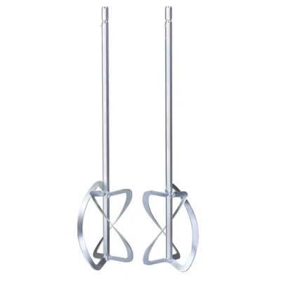 Immagine di Einhell Malta a doppio agitatore (accessorio per miscelatore/malta, adatto miscelatore monocolore TE MX 1600 2 CE Twin, Ø 120 mm, lunghezza 550 mm)