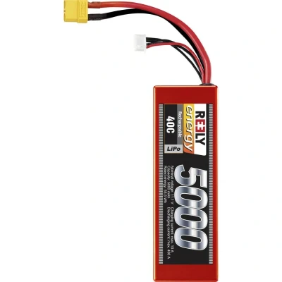 Immagine di Reely Batteria ricaricabile LiPo 11.1 V 5000 mAh Numero di celle: 3 40 C Hardcase XT90