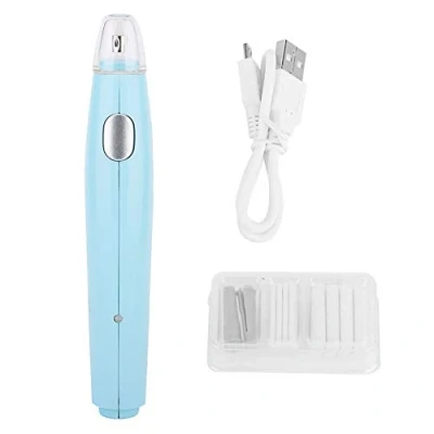 Immagine di Nikou gomma elettrica da disegno Pratica ricaricabile for ricarica USB con 16 ricariche di ricambio (Colore : Blu)