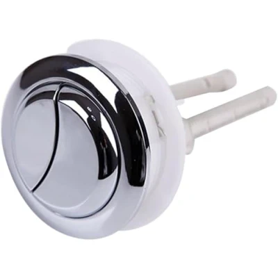 Immagine di Sostituzione sciacquone, pulsante sciacquone WC, serbatoio WC 48 mm Valvola acqua Sanitari Interruttore argento