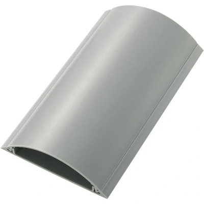 Immagine di Protezione cavi in PVC grigio TRU COMPONENTS TC RDAR90AWM203 1592925 Numero di canali: 1 Lunghezza 1000 mm pc(s)