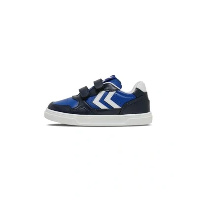 Immagine di Hummel, Camden Jr, Scarpe Da Ginnastica Basse, Unisex Bambini E Ragazzi, Nero (Iris), 35 Eu