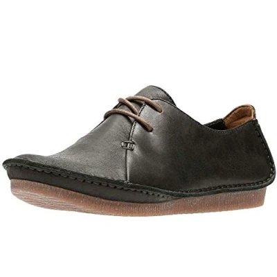 Immagine di Clarks Janey Mae, Scarpe Stringate Derby, Donna, Nero (Black Leather), 36 EU