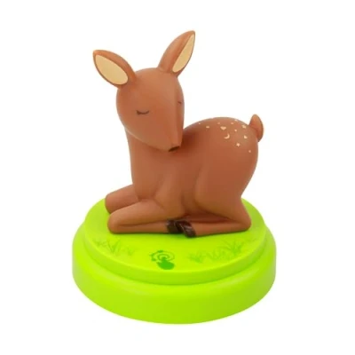 Immagine di ANSMANN Luce LED cervo Lampada notturna cerbiatto per bambini con Timer e sensore Touch Lucina bimbi comodino cameretta Baby Light