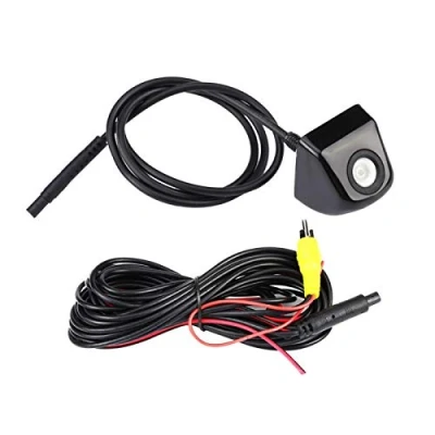 Immagine di Telecamera di Backup IP67 170 Gradi per retromarcia autoveicoli grandangolari Impermeabile Parcheggio Visione CCD Universale Tutte Le Auto 12V DC(Bianco)