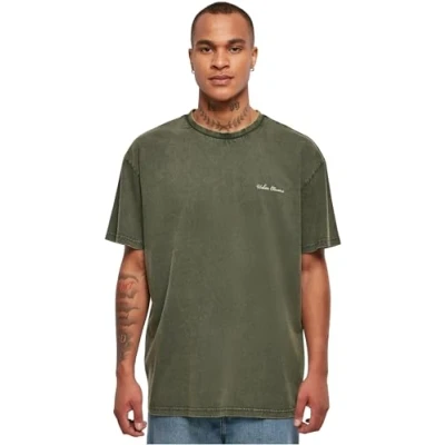 Immagine di Urban Classics Small Embroidery Tshirt basic, Uomo, Taglia: Large, Bottlegreen