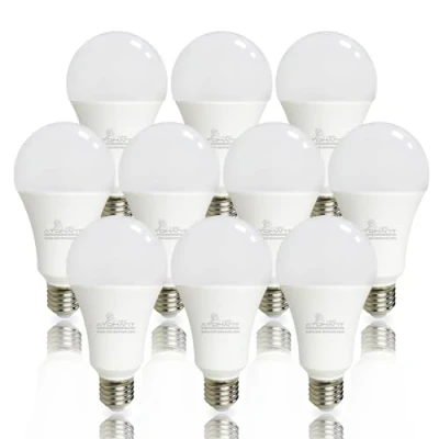 Immagine di LED ATOMANT Confezione da 10 Lampadina E27 A70 20W, Colore Bianco Caldo (3000K), 2000 Lumen, Non Regolabile