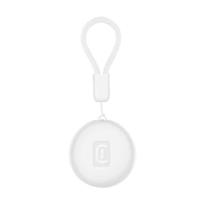 Immagine di Cellularline TRACY TAG Trova Oggetti Compatibile con Apple iOS Find Me Accessori Airtag Batteria sostituibile (durata 1 anno) Resistente a polvere ed acqua Bianco