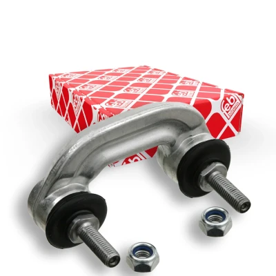 Immagine di febi BILSTEIN 15410 Bielletta barra stabilizzatrice Assale anteriore 85 Plus con dado autobloccante Metallo AUDI: A4 B5 Avant, Sedan