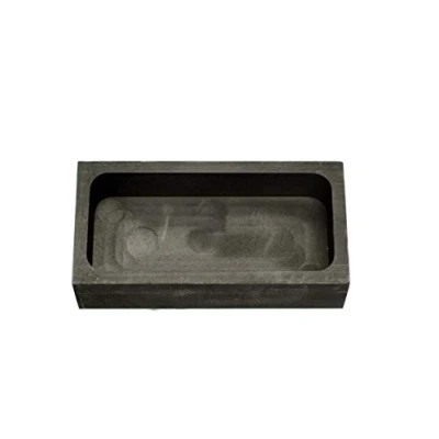 Immagine di LLF Stampo per lingotti in grafite, oro e argento, crogiolo fusione, raffinazione (1 kg)