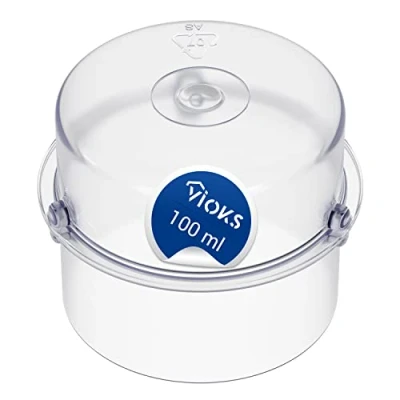 Immagine di VIOKS Bicchiere graduato da 100 ml, in plastica, per Vorwerk Bimby TM5 TM31 TM21 TM3300, ricambio robot cucina