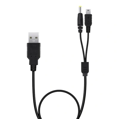 Immagine di Mcbazel 2 in 1 USB Cavo di Ricarica per PSP 1000 2000 3000/PS3