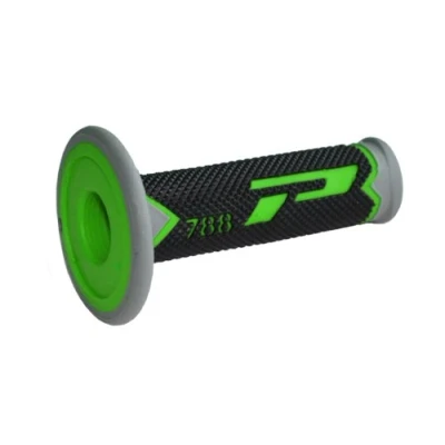 Immagine di PROGRIP Manopole Mx 788 223 Tripla Densità Verde/Nero/Grigio