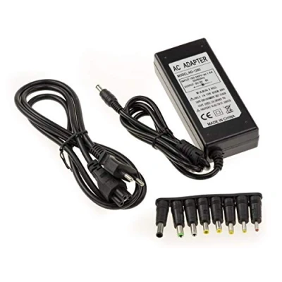Immagine di KALEA INFORMATIQUE Alimentazione da 220V a 12V DC 8A fornita con 8 terminali adattabili