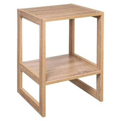 Immagine di 5five scaffale impilabile a 1 scomparto &quot;mix n modul&quot; effetto legno naturale