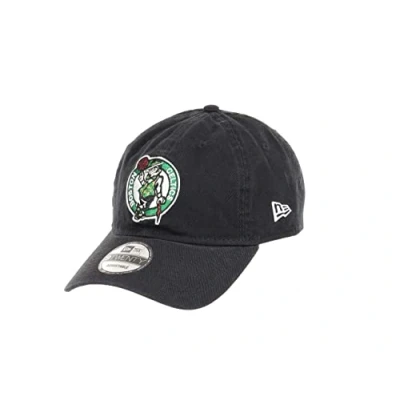 Immagine di New Era Boston Celtics NBA Team Black 9Twenty Unstructured Strapback cap One Size