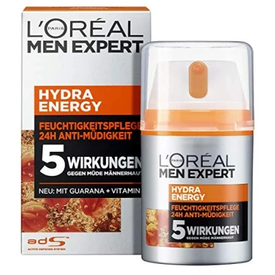 Immagine di L &#039;Oréal Men Expert Hydra Umidità Cura 24h Anti stanchezza, 50 ml