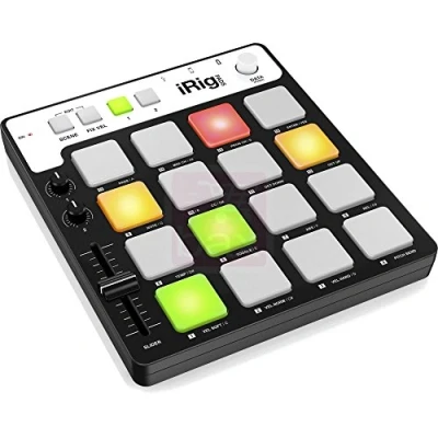 Immagine di IK Multimedia iRig Pads MIDI Groove Controller, Nero
