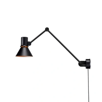 Immagine di Anglepoise Type 80 W3 applique con spina, nero