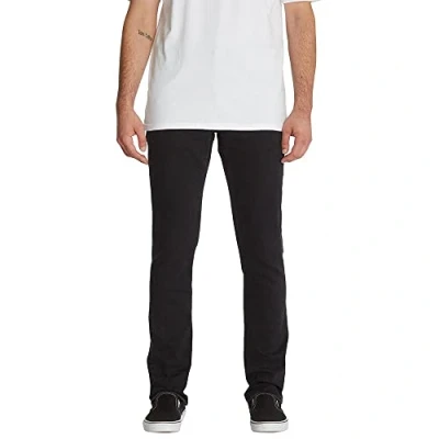 Immagine di Volcom Vorta Jeans a sigaretta, Uomo, Taglia: 32x32, Black out