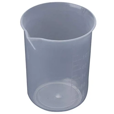 Immagine di Wresetly 2 misurini trasparenti da 50 ml in plastica per