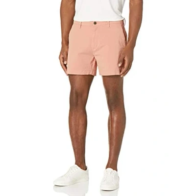 Immagine di Amazon Essentials Pantaloncini Chino Elasticizzati Comodi Senza Pinces 13 cm Slim (in precedenza Goodthreads) Uomo, Tan Chiaro, 38W