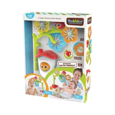 Immagine di Yookidoo Spin &#039;n&#039; Sprinkle Sensory Arc, Giocattolo per il Bagnetto Multisensoriale, Fiori Rotanti che spuzzano acqua, Neonati e Bambini fino a 2 Anni