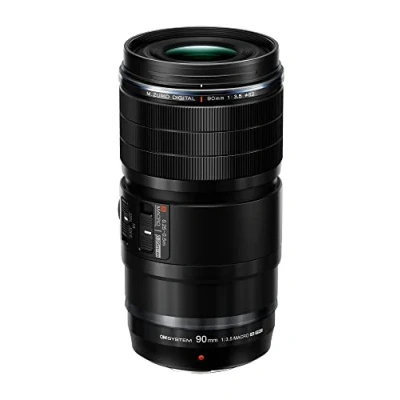Immagine di OM SYSTEM Teleobiettivo M.Zuiko Digital ED 90mm F3.5 Macro IS PRO, obiettivo impermeabile Micro Quattro Terzi, compatibile con le fotocamere Olympus, ultra macro, e Panasonic MFT