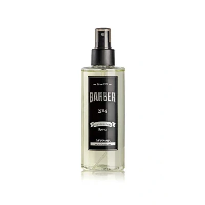 Immagine di BARBER MARMARA No.4 Eau de Cologne uomo Pump Spray Men (1x 250ml) After Shave Acqua profumata di Colonia da Profumo barbiere dopo barba la rasatura lunga durata