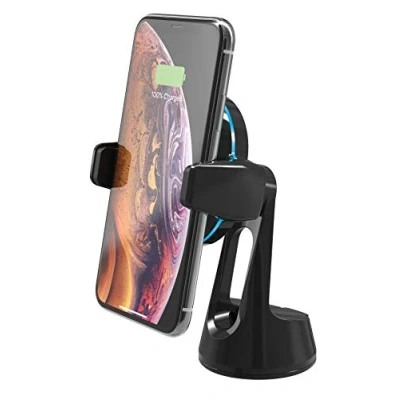 Immagine di Scosche MagicGrip Sense and Grip Phone Mount Wireless Charging, for Qi Enabled Devices Suction Cup, Double Pivot