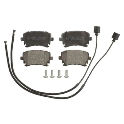 Immagine di ABE C2W040ABE Kit pastiglie freno Assale posteriore con segnalatore acustico usura AUDI: A4 B8 Avant, B7 A6 C6 Avant