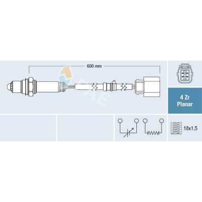 Immagine di Sonda lambda FAE 77684
